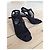 Alexander Wang Sandali con tacco in scamosciato e mesh nero - vista 14