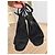 Alexander Wang Sandali con tacco in scamosciato e mesh nero - vista 4