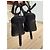 Alexander Wang Sandali con tacco in scamosciato e mesh nero - vista 5