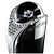 Penna a sfera Montblanc Diamond in resina nera Nero Bianco - vista 2