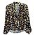 Autre Marque Blusa Sweewë con estampado abstracto Negro Blanco Multicolor Amarillo