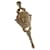 Broche Vintage Yves Saint Laurent Grappe de Raisin Strass Doré  - vue 1