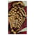 Broche Vintage Yves Saint Laurent Grappe de Raisin Strass Doré  - vue 5