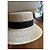 Christian Dior Cruise 2024 Strohhut Schwarz Beige - Ansicht 5