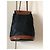 Loewe Borsa bucket Anagram in pelle Marrone Nero - vista 4