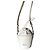 Maison Martin Margiela Maison Margiela Mini Borsa a Secchiello in Pelle Bianca Bianco