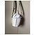 Maison Martin Margiela Maison Margiela Mini Borsa a Secchiello in Pelle Bianca Bianco - vista 4