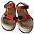 Loewe x Paula's Ibiza Sandali Espadrilles Platform Color-block Rosa Beige Arancione Giallo