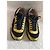 Chanel Gold and Black Tweed Sneakers Golden - view 9