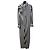 Norma Kamali Abito camicia maxi a righe Nero Bianco