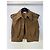 Autre Marque Camila Coelho Camicia corta in misto cotone marrone - vista 5
