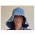 Chanel Blauer Denim Bucket Hat Größe 56 - Ansicht 2
