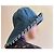 Chanel Blauer Denim Bucket Hat Größe 56 - Ansicht 6