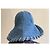 Chanel Blauer Denim Bucket Hat Größe 56 - Ansicht 8