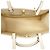 Borsa Tote Louis Vuitton Monogram Empreinte OnTheGo MM Crudo - vista 4