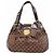 Borsa a Spalla Louis Vuitton Damier Sistina GM Damier ebene