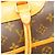 Borsa Louis Vuitton Monogram Deauville Marrone - vista 11