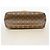 Borsa Louis Vuitton Monogram Deauville Marrone - vista 3
