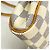 Borsa Louis Vuitton Damier Azur Eva Bianco - vista 6