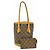 Borsa Tote Louis Vuitton Monogram Bucket PM Marrone