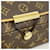 Borsa a Spalla Louis Vuitton Monogram Abbesses Marrone - vista 9