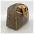 Borsa Louis Vuitton Monogram Deauville Marrone - vista 2