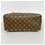 Borsa Louis Vuitton Monogram Deauville Marrone - vista 3