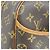 Borsa Louis Vuitton Monogram Deauville Marrone - vista 7