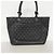 Chanel Cambon Lambskin Tote Bag Black - view 12