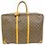 Borsa Louis Vuitton Boston Monogram Sirius 50 Marrone