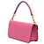 Borsa Valentino in pelle di vitello rosa Medium VLogo Loco - vista 2