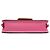 Borsa Valentino in pelle di vitello rosa Medium VLogo Loco - vista 3