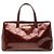 Louis Vuitton Red Monogram Vernis Wilshire PM Rosso Bordò