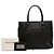 Borsa Tote Papier A6 in pelle di vitello nera Balenciaga - vista 7