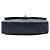 Chanel Black Limited Edition Paris in agnello trapuntato Double Flap Nero - vista 3