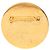 Spilla rotonda Chanel Gold Gold Plated Enamel Coco Star Logo D'oro - vista 2