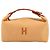 Custodia in lana Hermès Orange Small Wool Bride a Brac Au Carre Arancione