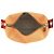 Custodia in lana Hermès Orange Small Wool Bride a Brac Au Carre Arancione - vista 4