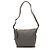 LOEWE Borsa Cubi Crossbody in pelle di vitello grigia piccola Marrone