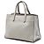 Bolso Tote Prada White Saffiano Soft Triple Pocket Blanco - vista 2