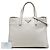 Bolso Tote Prada White Saffiano Soft Triple Pocket Blanco - vista 7