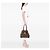 Louis Vuitton Marrone Damier Ebene Hampstead MM - vista 7