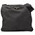 Bolsa Transversal Prada Black Tessuto Zip Top Preto