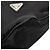 Bolsa Transversal Prada Black Tessuto Zip Top Preto - vista 6