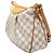 Louis Vuitton White Damier Azur Siracusa PM Bianco - vista 2