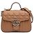 Borsa Gucci Aria in pelle matelassé Mini GG Marmont marrone