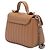 Borsa Gucci Aria in pelle matelassé Mini GG Marmont marrone - vista 2