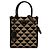 Borsa Prada Brown Mini Embroidered Jacquard Symbole Triangolo Marrone