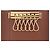 Portachiavi Louis Vuitton 6 chiavi Monogram Multicles marrone - vista 4