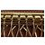 Portachiavi Louis Vuitton 6 chiavi Monogram Multicles marrone - vista 7
